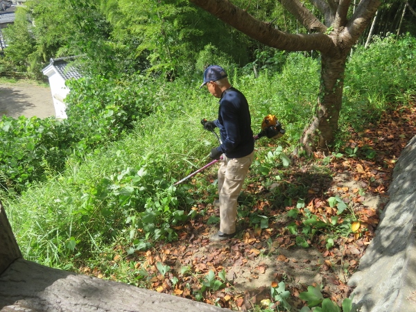 240911-3草刈り機作業4